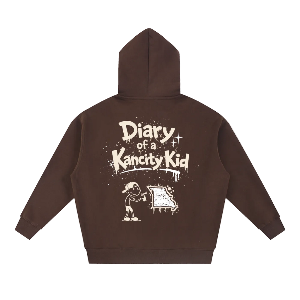 Kancity Kid MO Oversized Zip Hoodie