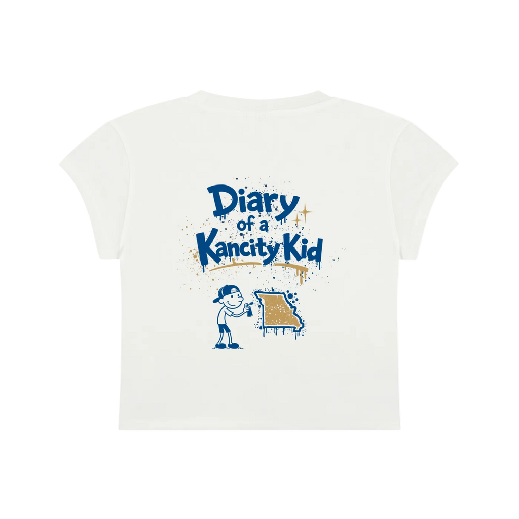 W Kancity Kid MO Slim-Fit Cropped T-Shirt