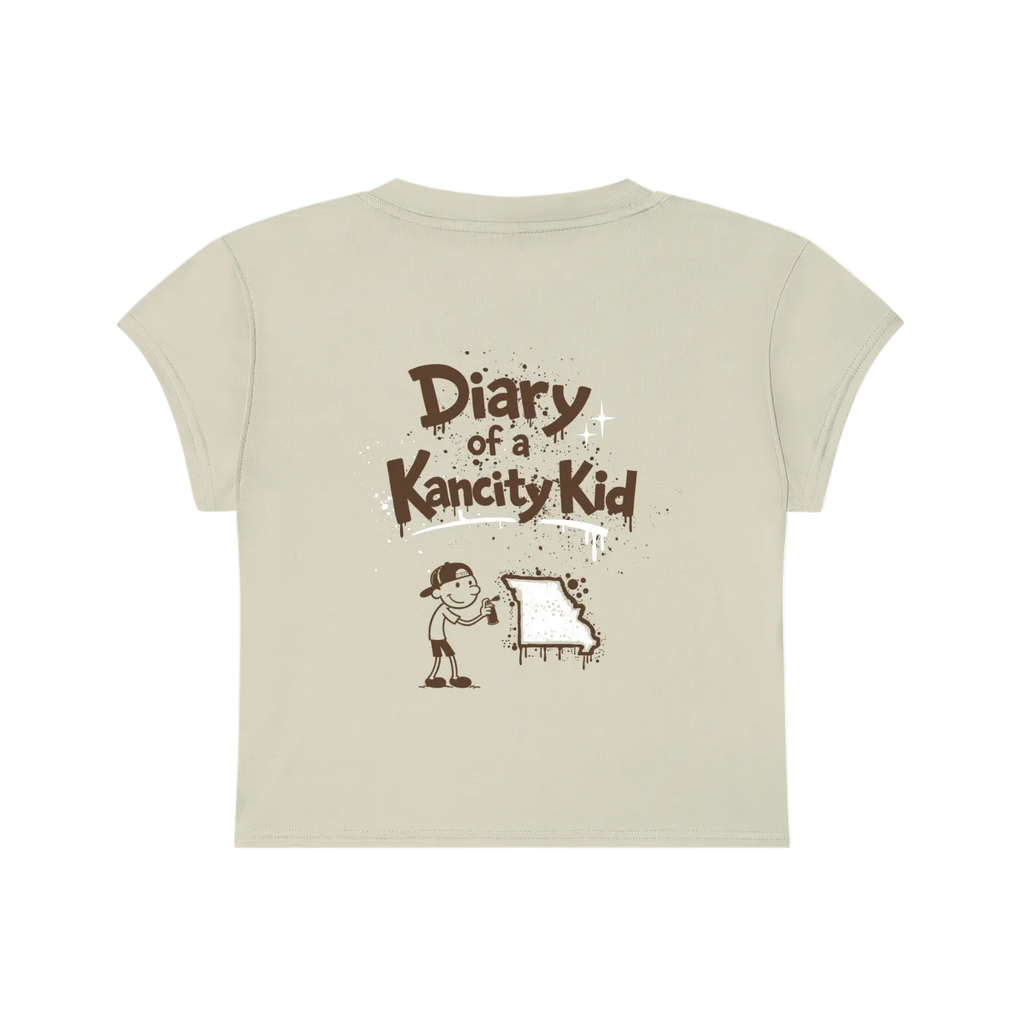 W Kancity Kid MO Slim-Fit Cropped T-Shirt