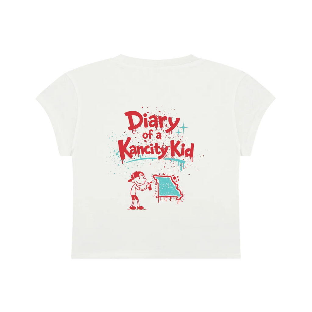 W Kancity Kid MO Slim-Fit Cropped T-Shirt