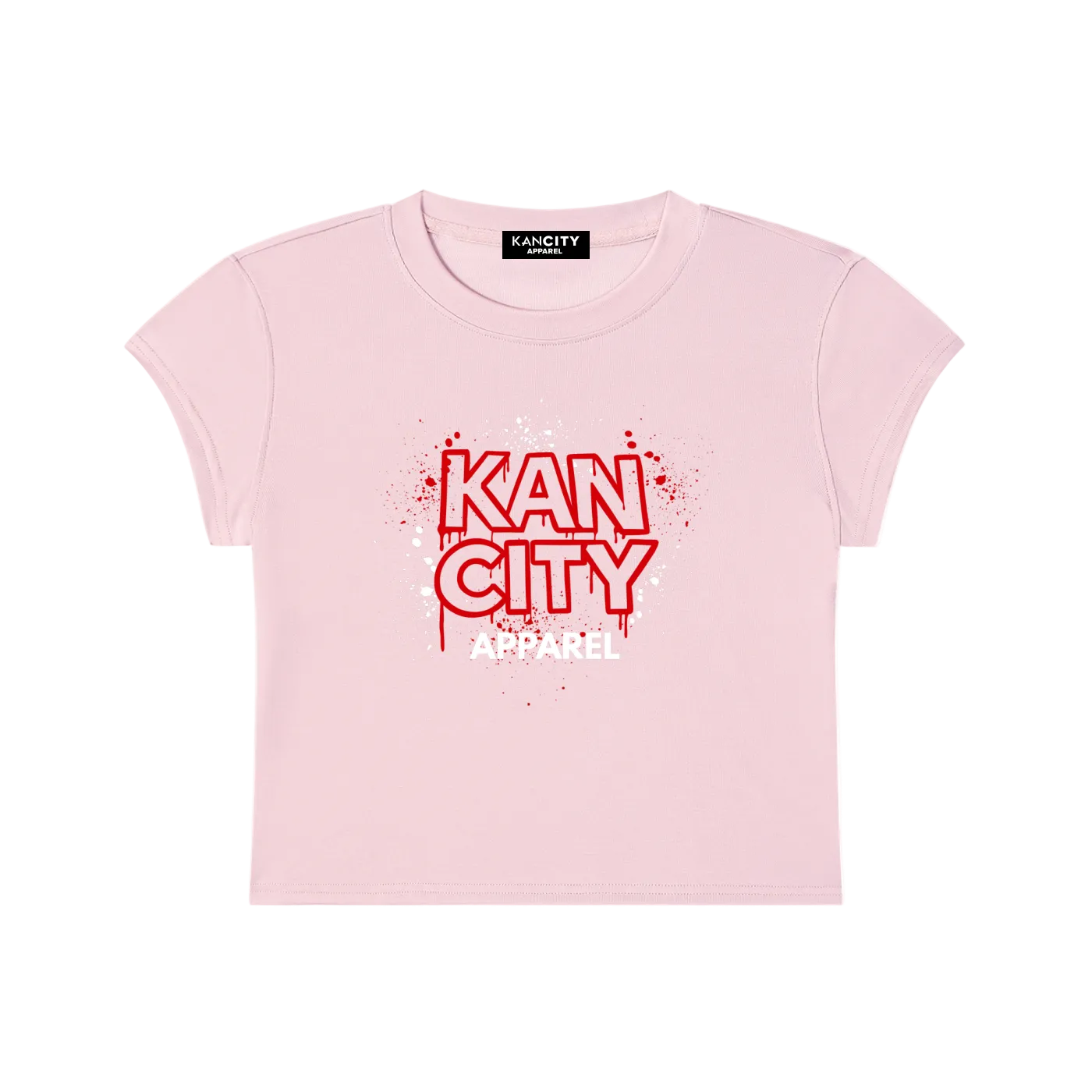 W Kancity Kid KS Slim-Fit Cropped T-Shirt