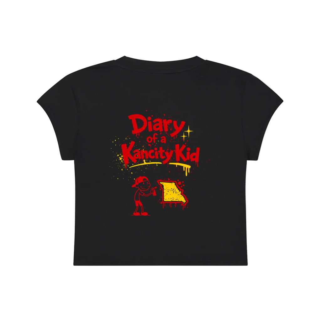 W Kancity Kid MO Slim-Fit Cropped T-Shirt