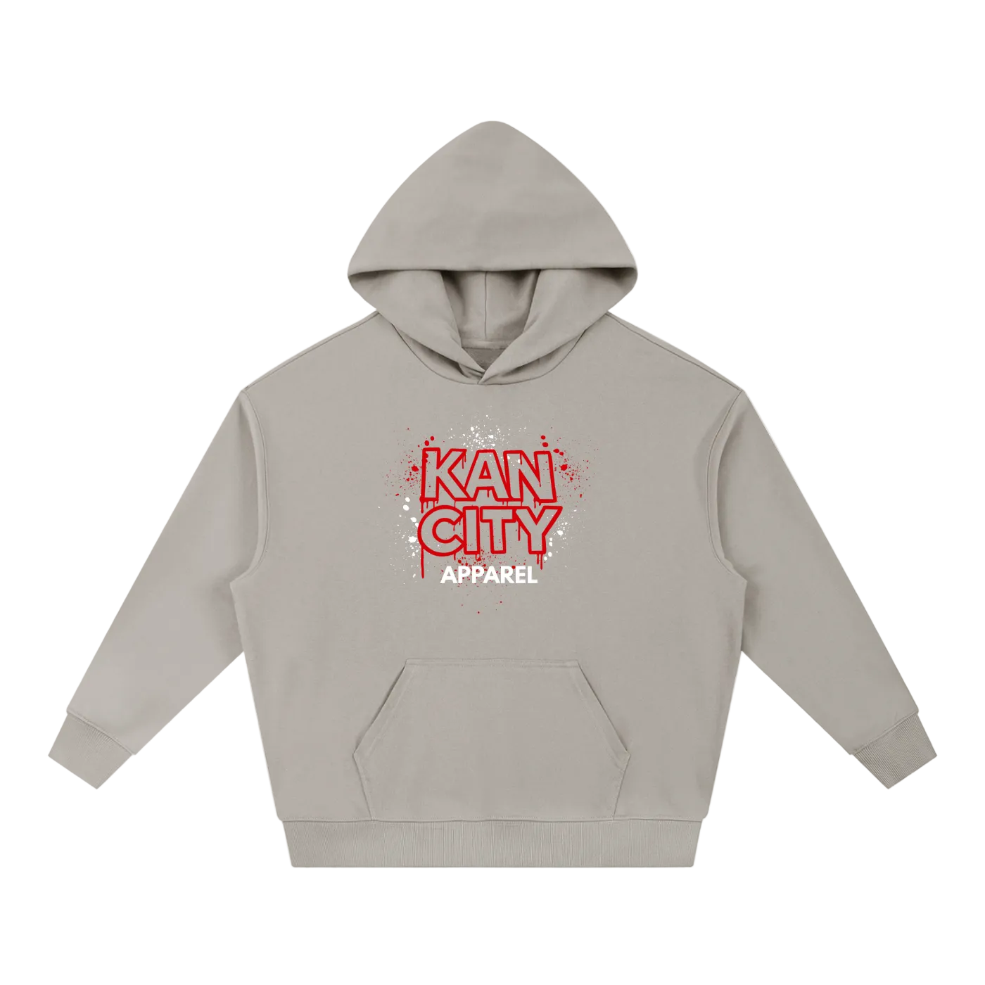 W Kanicty Kid MO Drop-Shoulder Hoodie