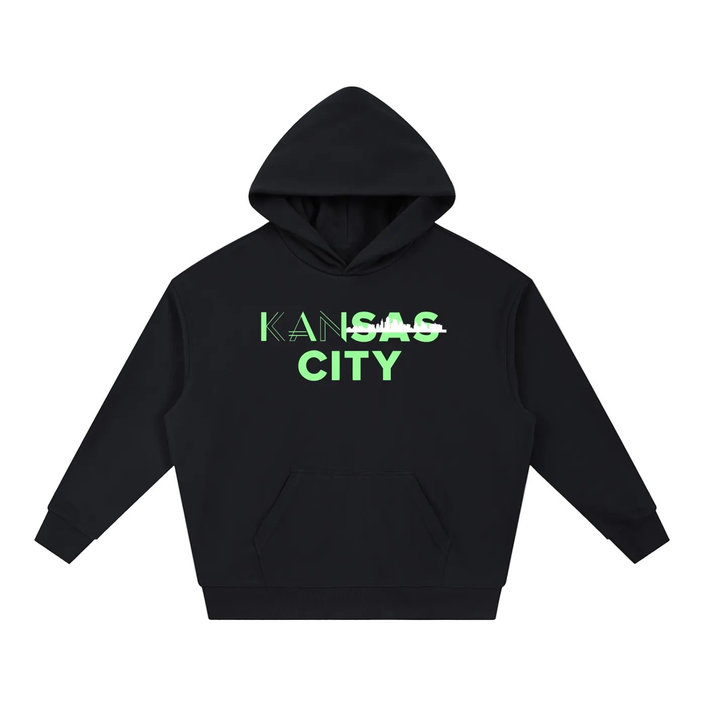 W The City Drop-Shoulder Hoodie