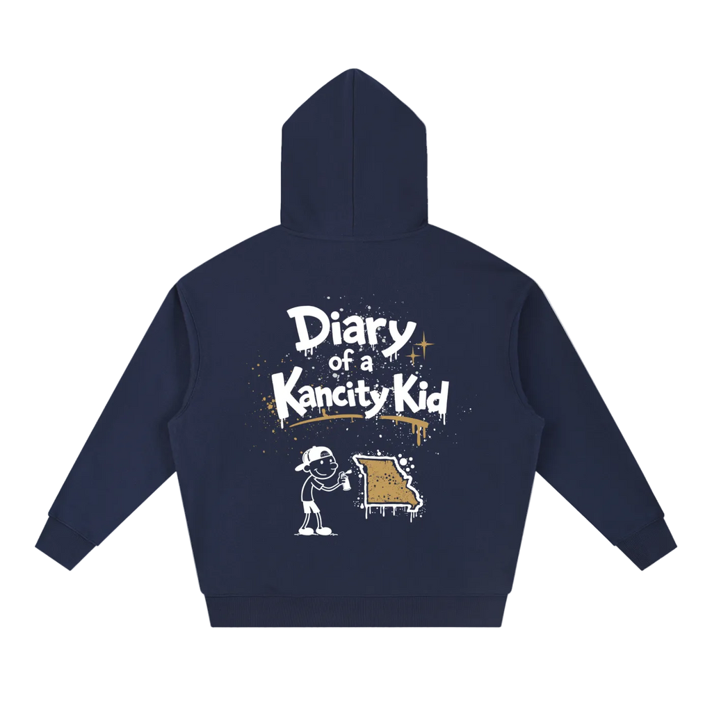 W Kanicty Kid MO Drop-Shoulder Hoodie