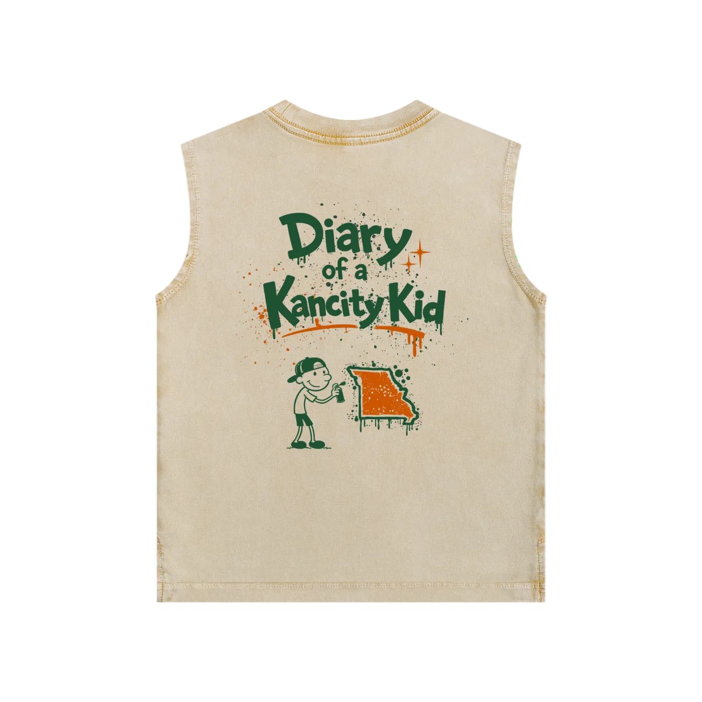 Boys Kancity Kid MO Tank Top