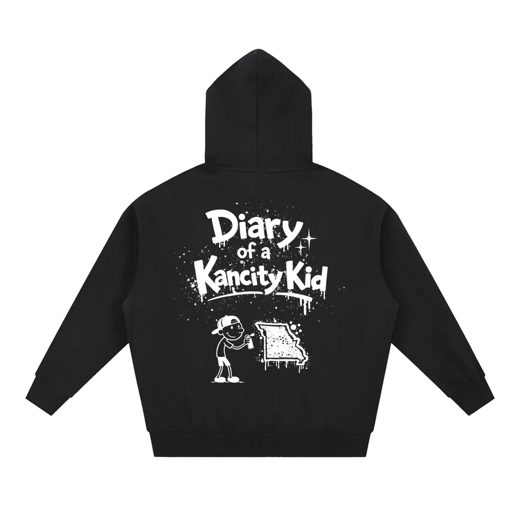 Kancity Kid MO Oversized Zip Hoodie