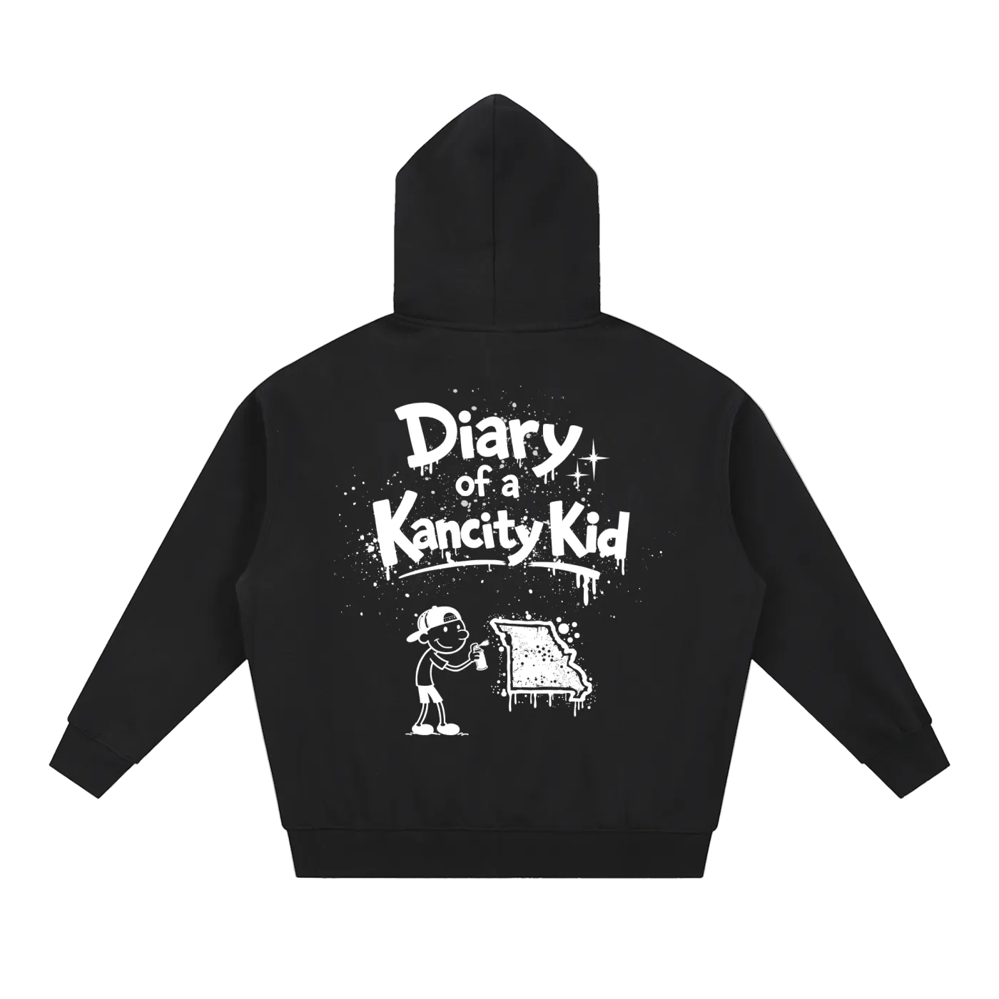 Kancity Kid MO Oversized Zip Hoodie
