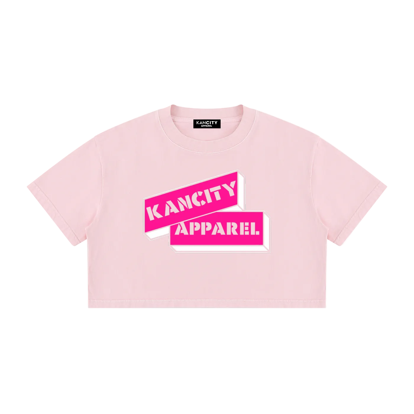 W City Block Crop T-Shirt