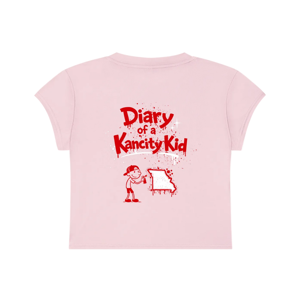 W Kancity Kid MO Slim-Fit Cropped T-Shirt
