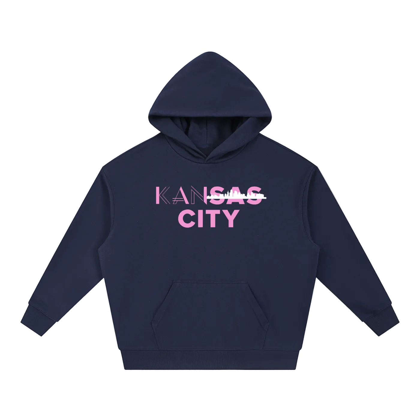 W The City Drop-Shoulder Hoodie