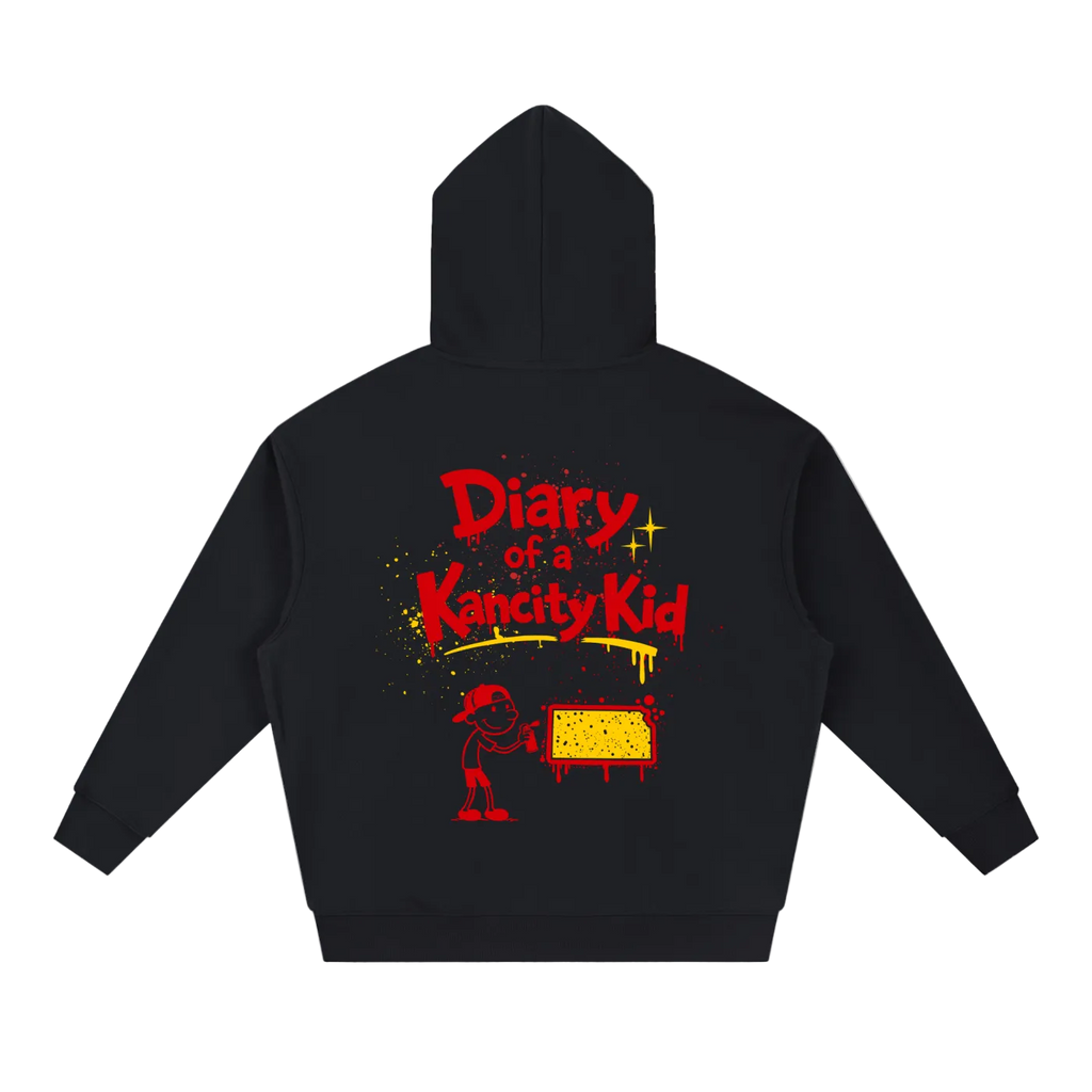 W Kanicty Kid KS Drop-Shoulder Hoodie