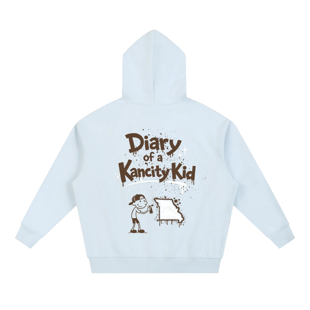W Kanicty Kid MO Drop-Shoulder Hoodie